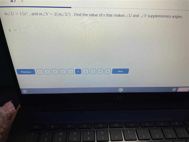 Find the value of x that makes-example-1