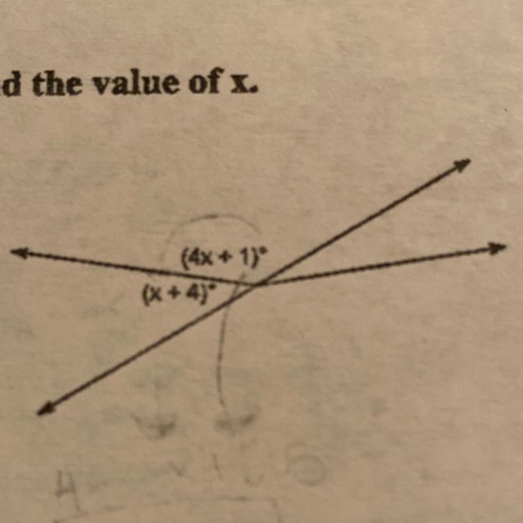 Find the value of x-example-1