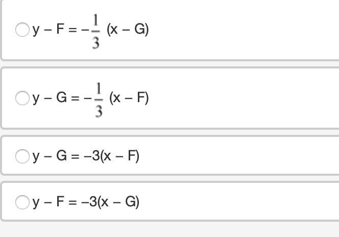 Leo drew a line that is perpendicular to the line shown on the grid and passes through-example-2