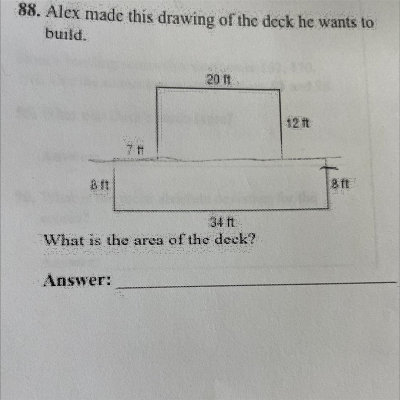 What is the area of the deck?-example-1