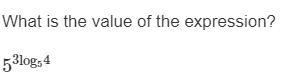 What is the value of the equation? 5^3log54-example-1