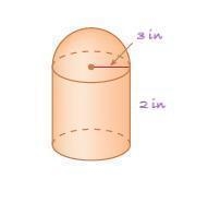 Find the volume of the composite solid shown. Round to the nearest tenth.-example-1