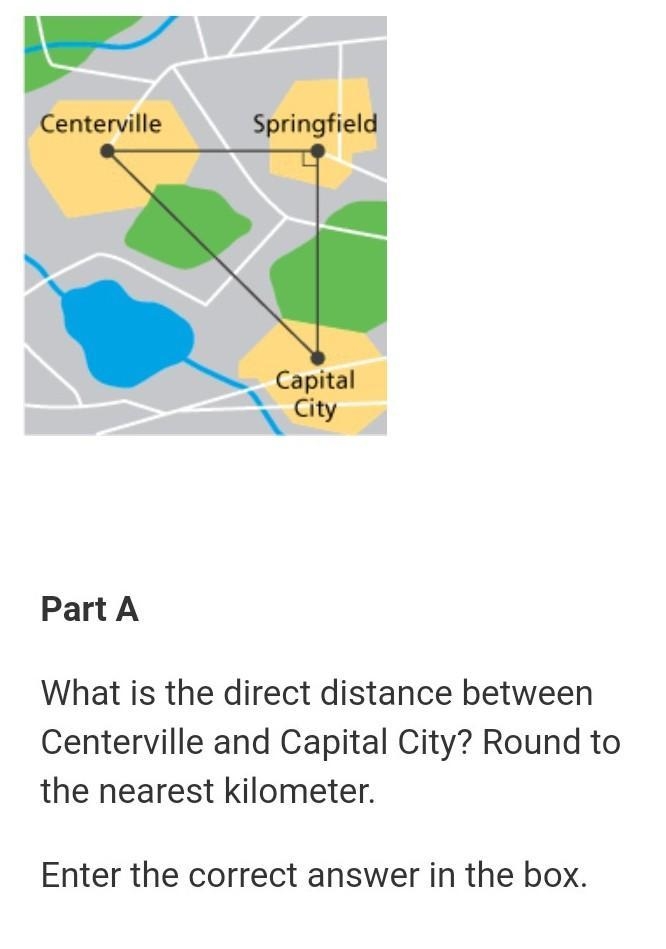 The distances between Centerville, Springfield, and Capital City form a right triangle-example-1