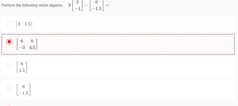 NEED LINEAR ALGEBRA ANSWER ASAP B IS INCORRECT-example-1