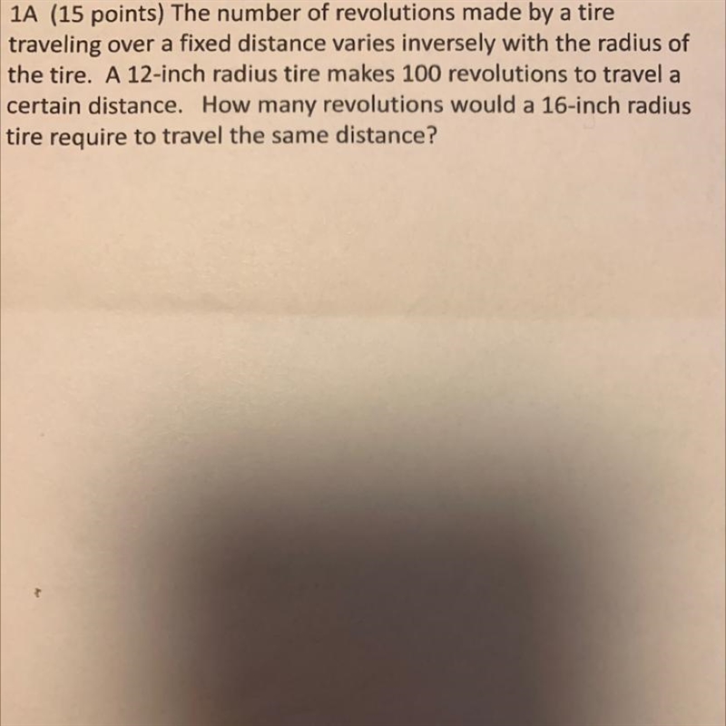 For this problem you need to define the variables, identify the constant of variation-example-1