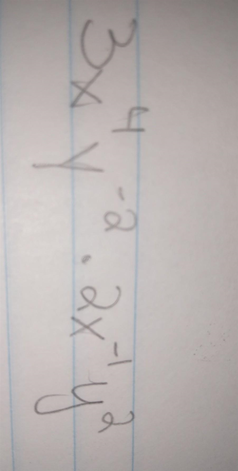 {3x}^(4) {y}^( - 2) x {2x}^( - 1) {y}^(2)whats the answer-example-1