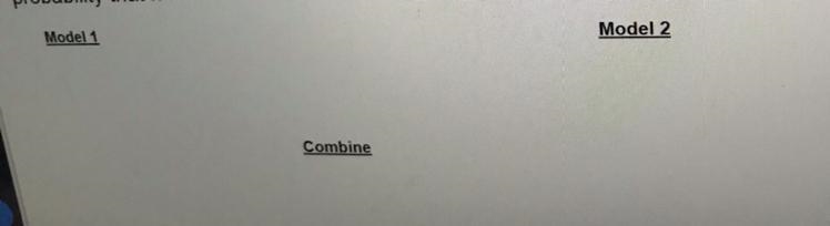 A manufacturer makes two models of an item model 1 accounts for 80% of unit sales-example-1