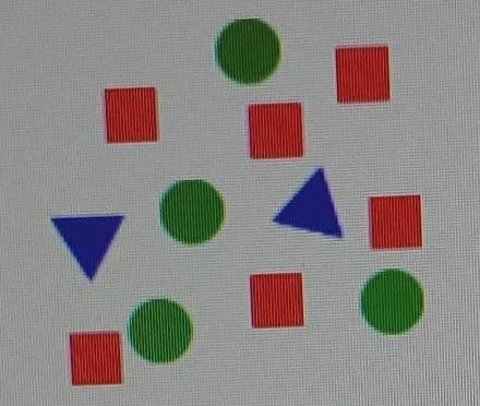 Write the ratio that represents the number of squares to the total number of shapesA-example-1