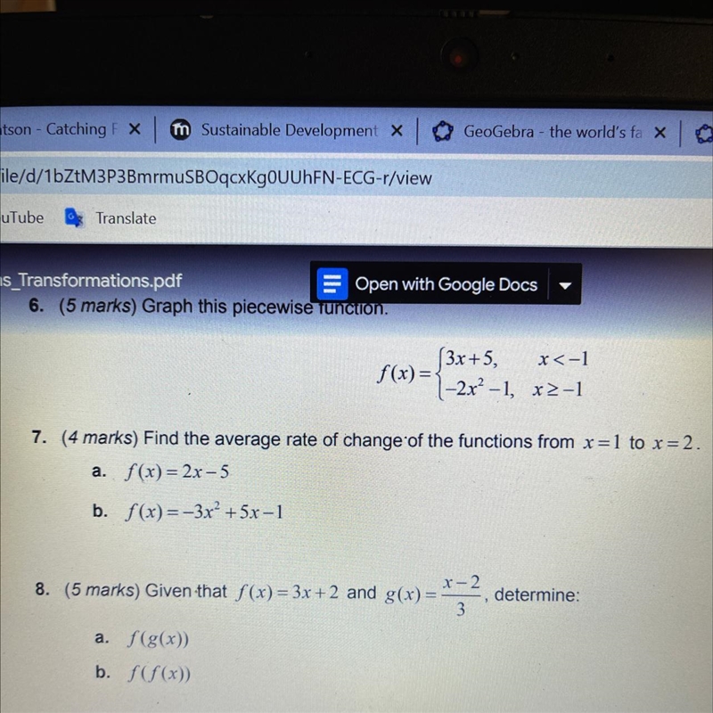 Can u help wi tg 7 a and b pls-example-1