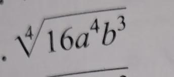 Convert the radical to exponential form. Assume variables represent positive real-example-1