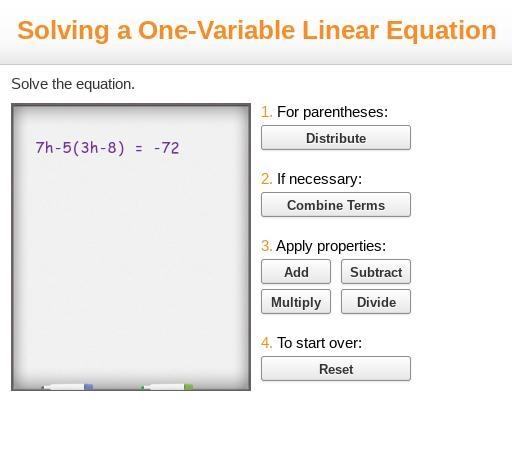 Solving a One-Variable Linear Equation-example-1