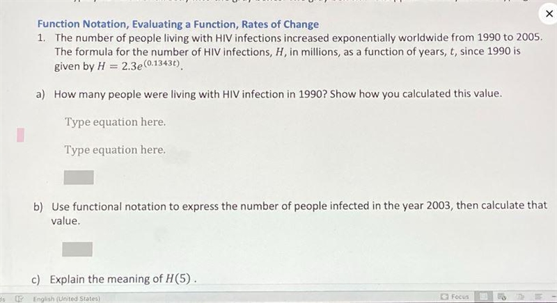 1. The number of people living with HIV infections increased exponentially worldwide-example-1