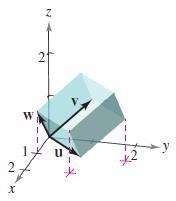 Use the triple scalar product to find the volume of the parallelepiped having adjacent-example-1