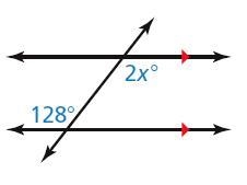 Complete the steps to find the value of x .-example-1