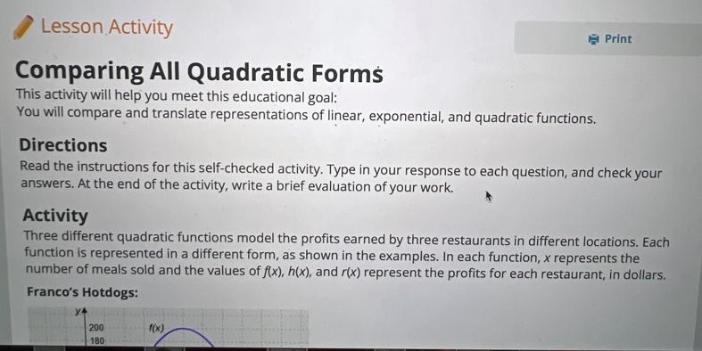 Which interval best represents the number of meals Franco's Hotdogs can sell and make-example-3