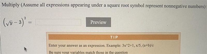 Multiply (Assume all expressions appearing under a square root symbol represent nonnegative-example-1