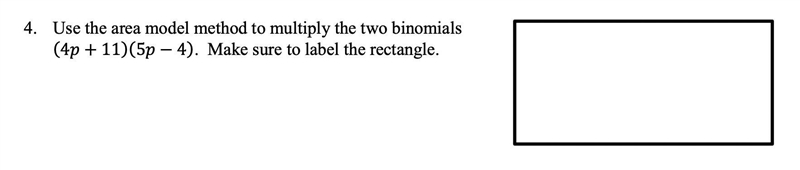 Please help, I am not allowed to use the FOIL method for this problem.-example-1