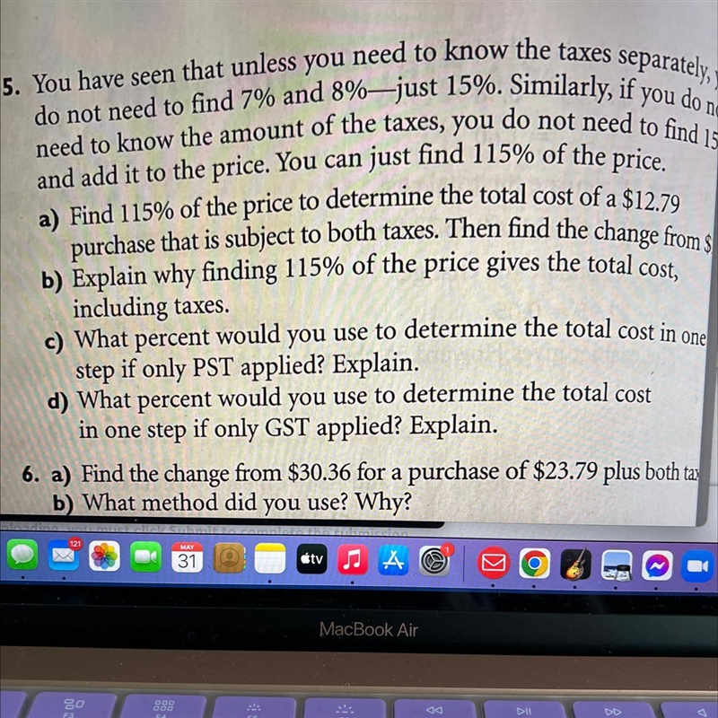 You have seen that unless you need to know the taxes separately you do not need to-example-1