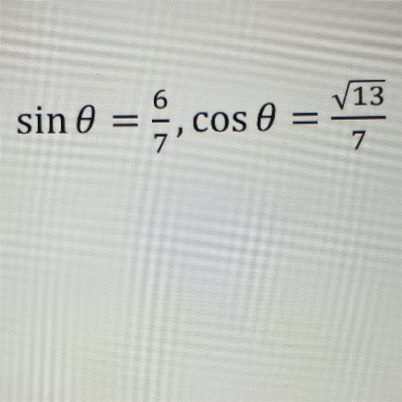 Find tan, csc, sec, and cot, when necessary, rationalize denominators-example-1