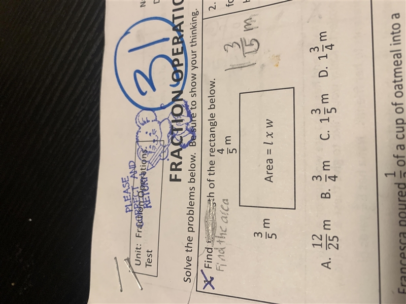 Find the area of the rectangle below-example-1