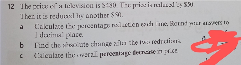 Please can anyone answer this percentage question cor grade 7-example-1