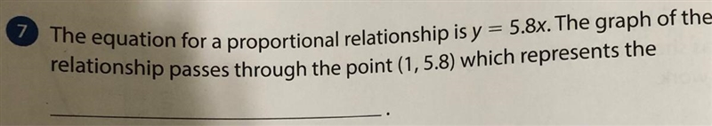 The equation for a proportional relationship is y=531. The graph of therelationship-example-1