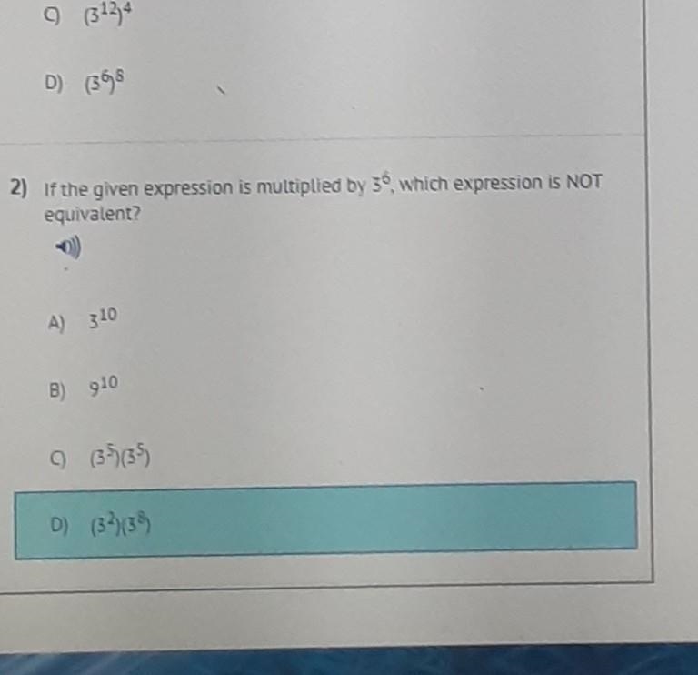 The part that I was not available to get said consider the numerical expression: 3^4 .-example-1