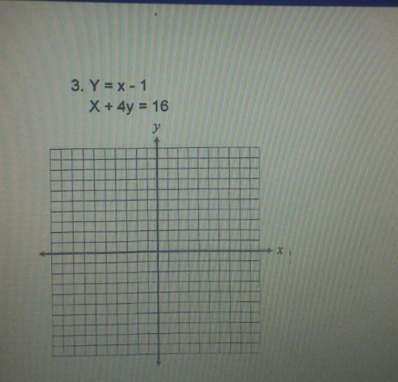 Pre algebra,solve system of equations by graphing need help on this-example-1