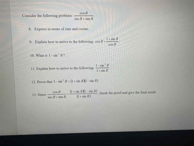 I NEED HELP ON TRIG PROOFS, SOMEONE PLEASE HELP!!!! URGENT!!!!-example-1