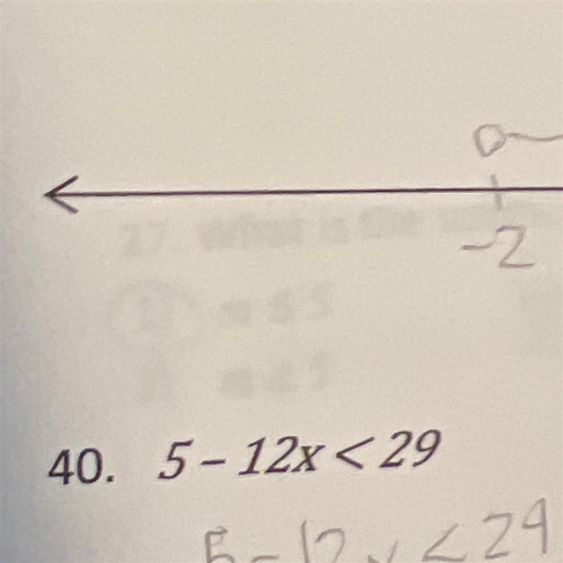 I need to find the inequality 5-12x<29-example-1