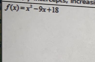 Analyze the following quadratics. Be sure to include domain, range, extrema, zeros-example-1