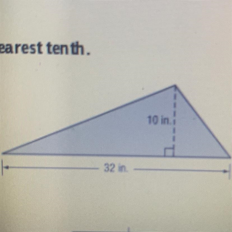 Find area, round to nearest tenth-example-1