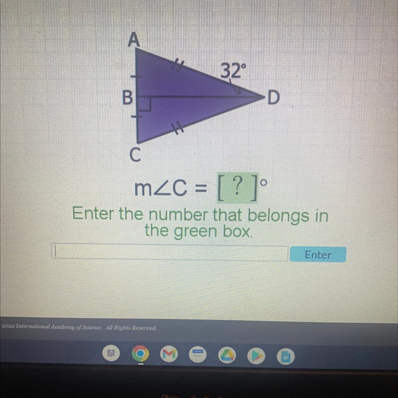 M Enter the number that belongs in the green box-example-1