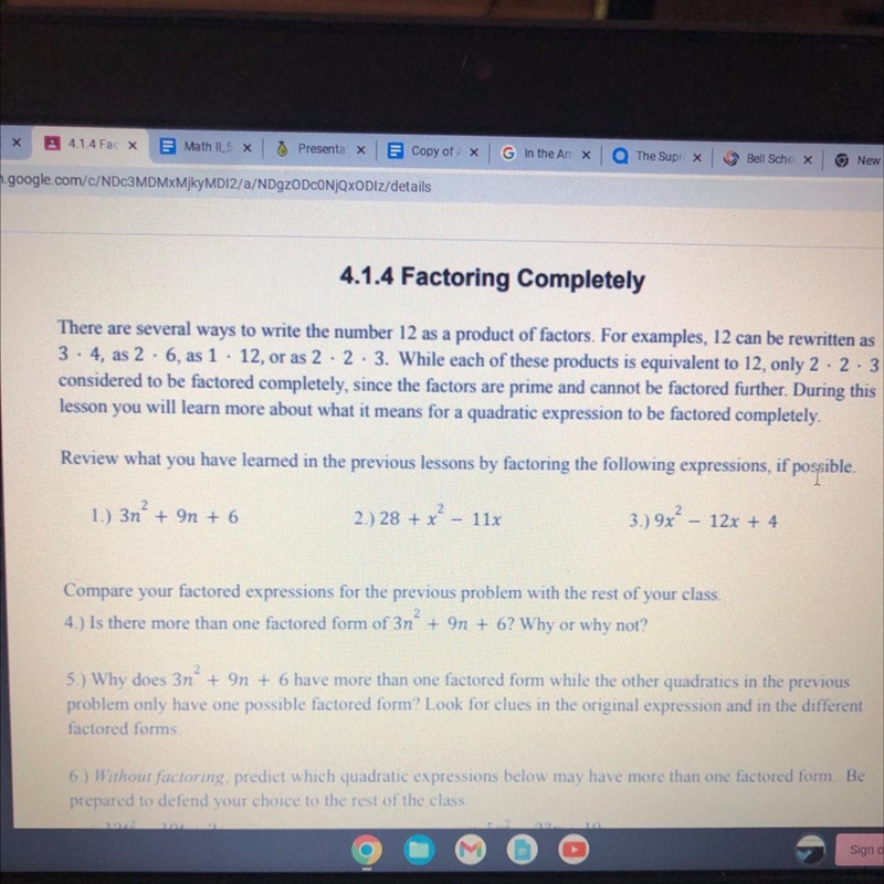 Question 1,2, and 3 how do i factor those? Can you show the work and explain how?-example-1