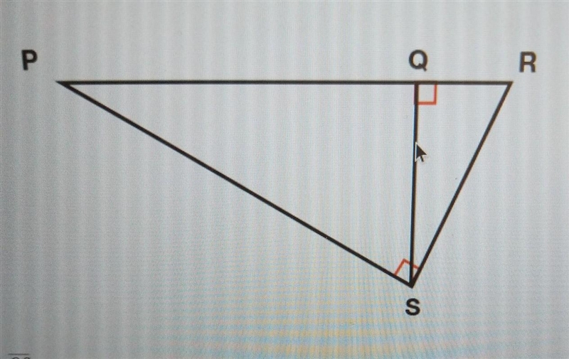 Which side in the smallest triangle would correspond with RS in the largest triangle-example-1