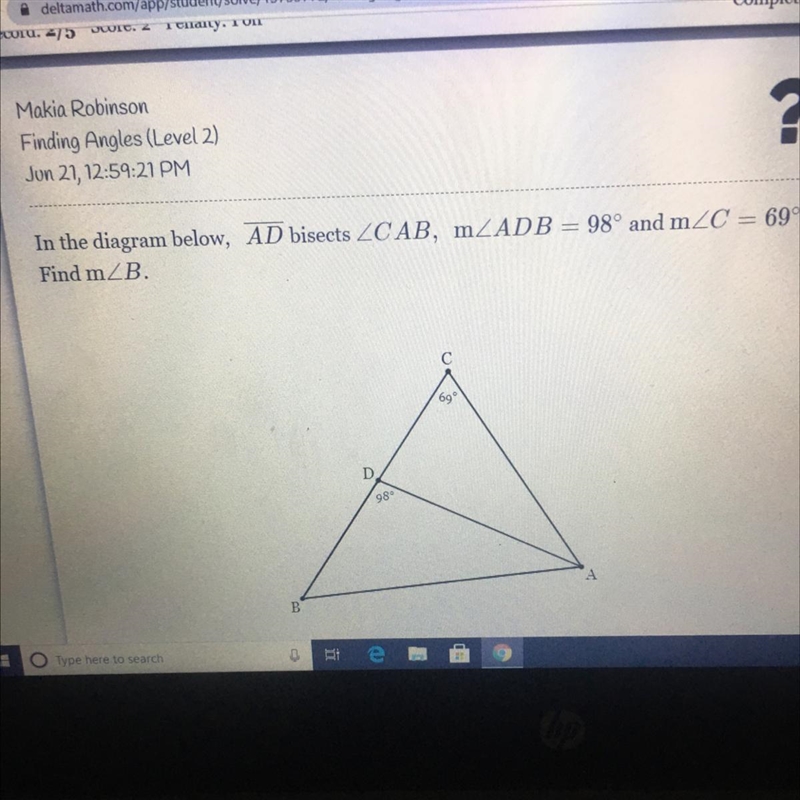 How do i solve solve this and explain it to get the correct answer-example-1