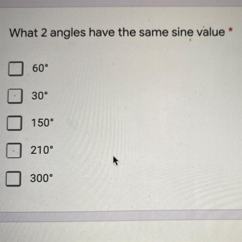 Unit Circle - Precalculus What 2 angles have the same sine value?-example-1