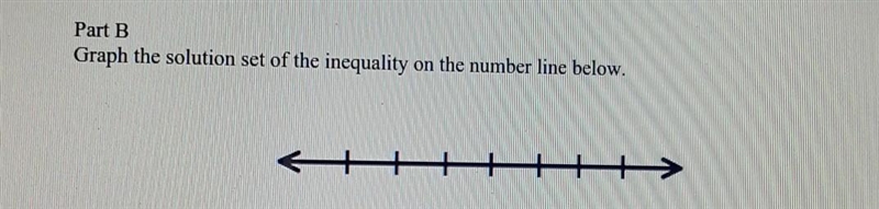 Use the inequality to answer the following question. 4(x-3) -9≤10-7-6x+2x-example-1