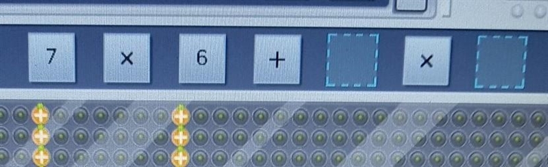 I need help i need to know what numbers go in this to equal 50-example-1