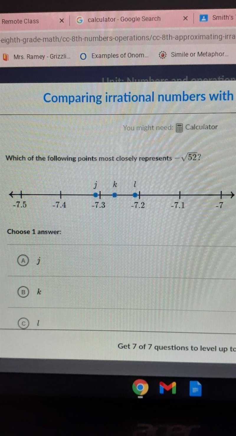 How do I find the following points that most closely represent the square root of-example-1