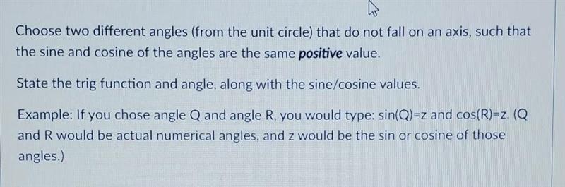 I just learned about unit circle, and not really sure..-example-1