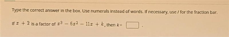 Type the correct answer in the box. Use numerals Instead of words. If necessary, use-example-1