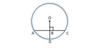 _______ 10. Given the following information, find the length of chord AC.OA = 5. OB-example-1