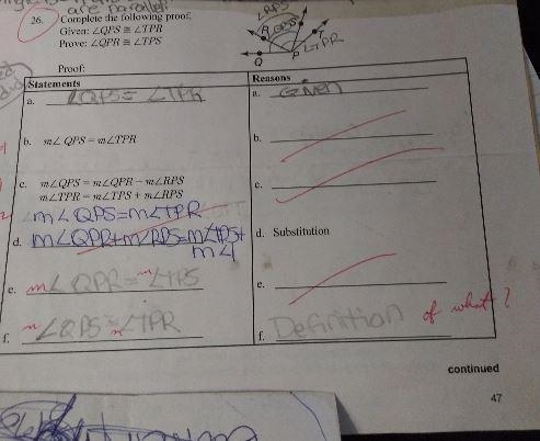 Complete the following proof.Given: right angle QPS is congruent to right angle TPRPrive-example-2