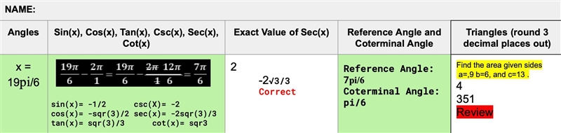 Given a= 200 and angle A=120 , angle B=30 , what does c= ?-example-1