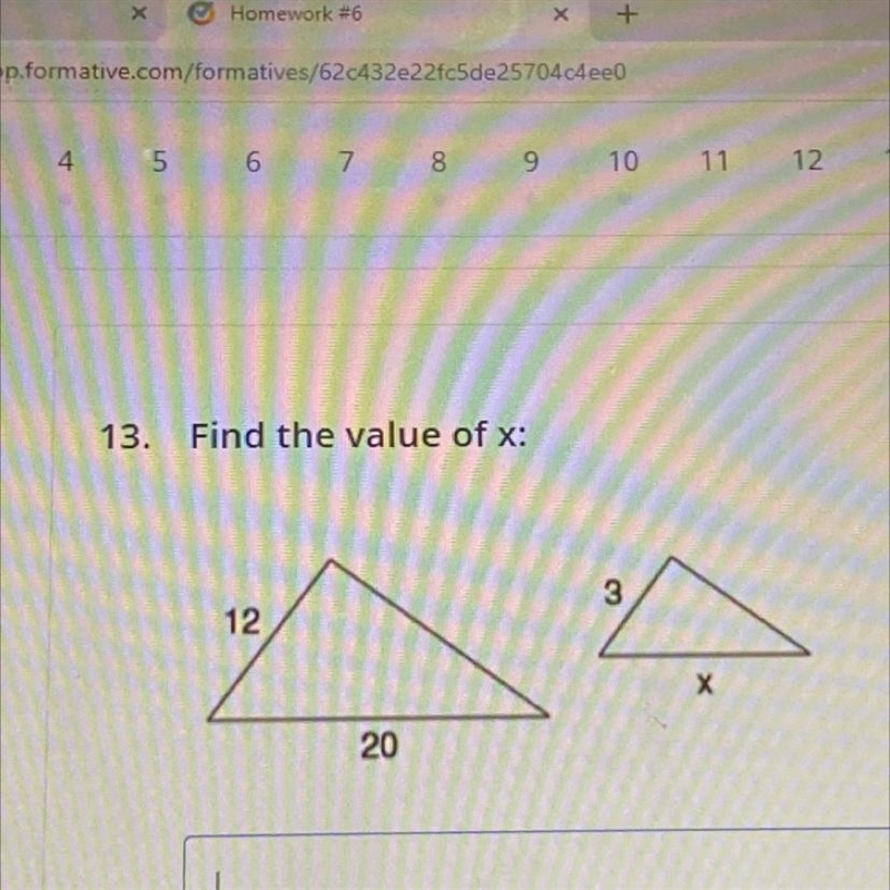 Find the value of x:-example-1