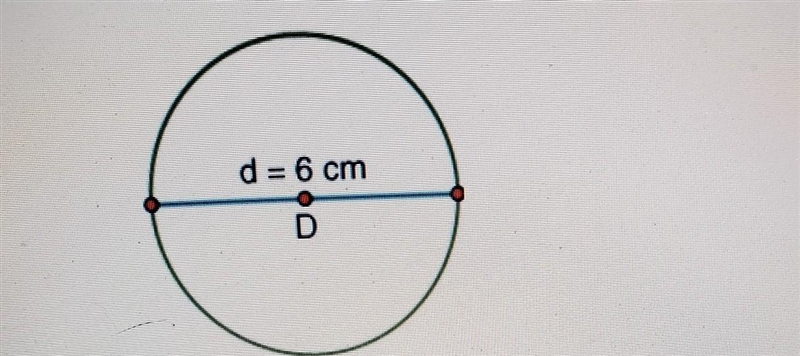 What is the radius of D 6 cm 12 cm 3 cm 24 cm​-example-1