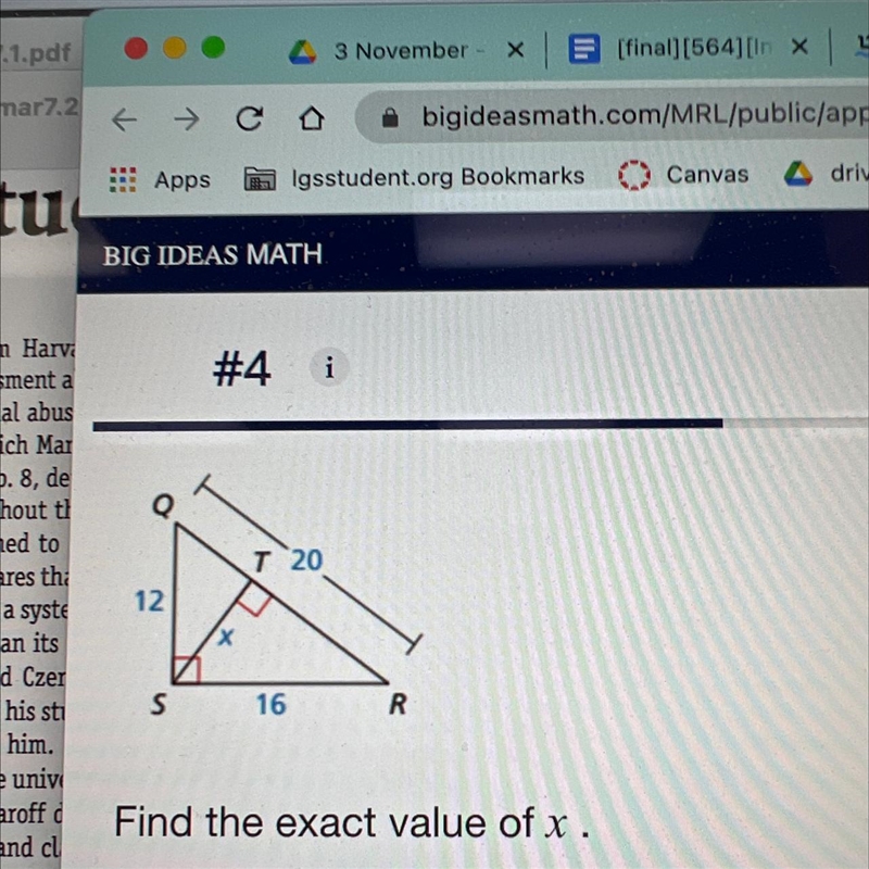 Find the value of x.-example-1