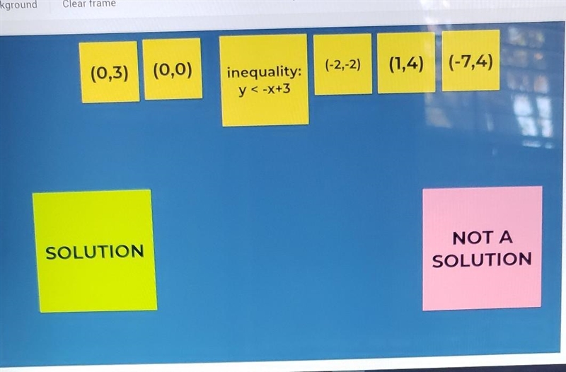 For this you're supposed to sort them and see if they are a (solution) or a (none-example-1