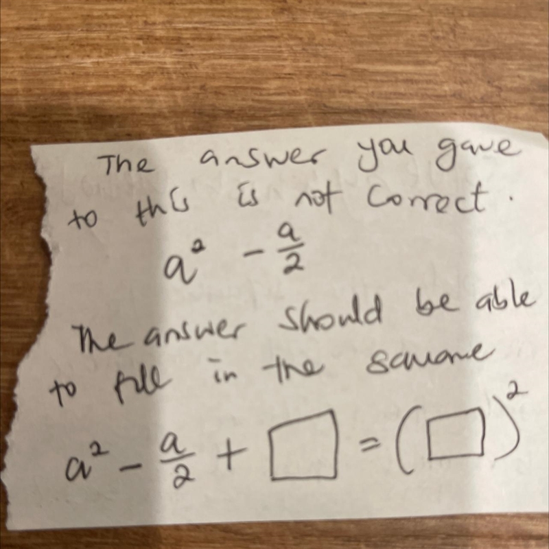 Complete the square to make a perfect trinomial. Write the result as a binomial squared-example-1